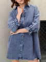 Denim Kleid mit langen Ärmeln – Noor