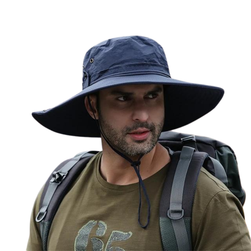 Outdoor-Sommerhut mit Kinnband und Wasserabweisendem Stoff – Ranger