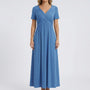 V Ausschnitt Maxikleid - Rebekka