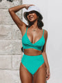 Bikini-Set mit Hohem Bund – Eliva