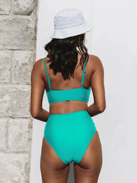 Bikini-Set mit Hohem Bund – Eliva
