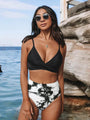 Bikini-Set mit Hohem Bund – Eliva