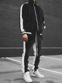 Velvet Jogger Set In A Retro Style - Gilberto