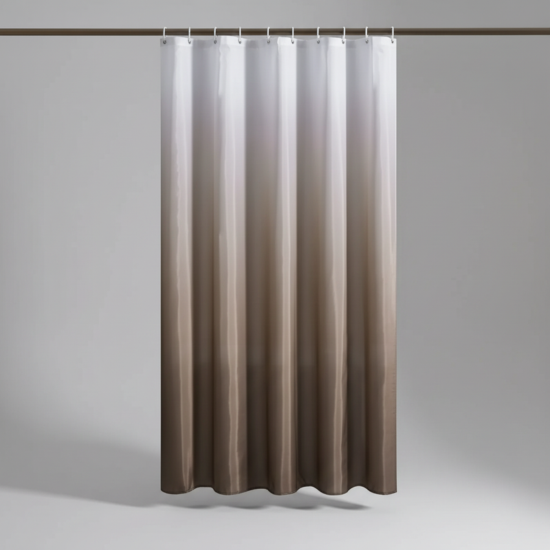 Verdickter Polyester Duschvorhang - AquaVeil