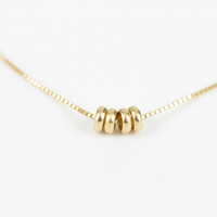 Vergoldete Silberkette - CharmNecklace