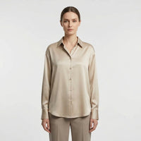 Versatile Satin-Finish Top - Angelica