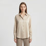 Versatile Satin-Finish Top - Angelica