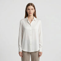 Versatile Satin-Finish Top - Angelica