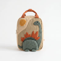 Verspielter Kinderrucksack Mit 3D-Dinosauriermotiv - Saurio
