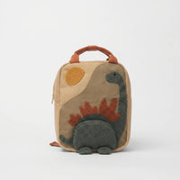 Verspielter Kinderrucksack Mit 3D-Dinosauriermotiv - Saurio