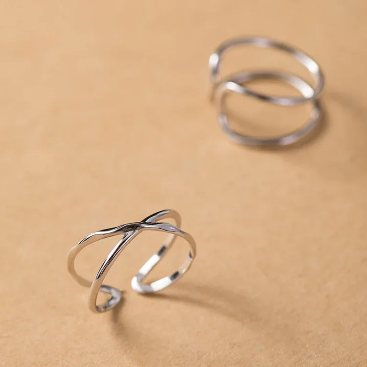 Verstellbarer Ring - DoubleLine