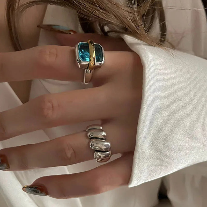Verstellbarer Silberring - ClarityRing