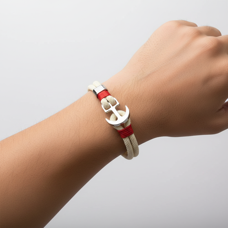 Verstellbares Armband - AnchorBlue
