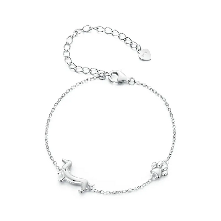 Verstellbares Armband - DachshundCharm