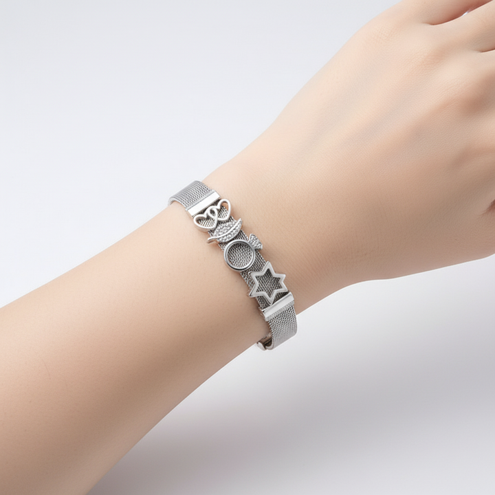 Verstellbares Edelstahl-Armband - StyleShine
