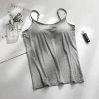 Vest Top With Built-In Bra - Erma