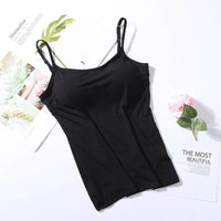 Vest Top With Built-In Bra - Erma