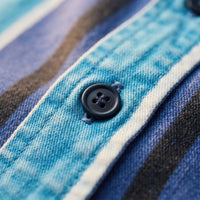 Vintage Stripe Long-Sleeve Button Shirt - Eric