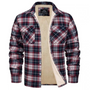 Fleecegefütterte Herren Karo-Jacke – Arvid Herbstedition