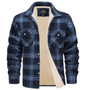 Fleecegefütterte Herren Karo-Jacke – Arvid Herbstedition