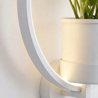 Wandleuchte Mit Pflanzenhalter - Luminflora