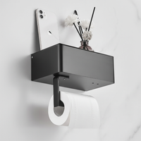 Wandmontierter Toilettenpapierhalter - LavoMate