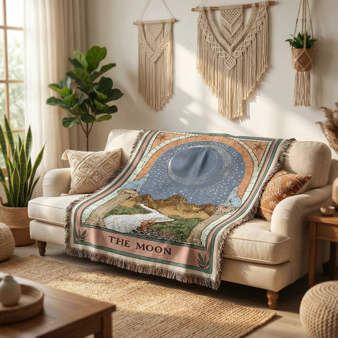Wandteppich Im Tarot-Design - Lunavelle