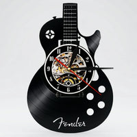 Wanduhr In Gitarrenform - Vinoluxe