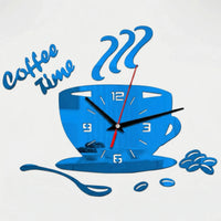 Wanduhr In Kaffeetassenform - Caffiora