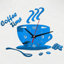 Wanduhr In Kaffeetassenform - Caffiora