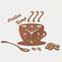 Wanduhr In Kaffeetassenform - Caffiora