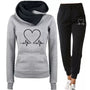 BEQUEMER ZWEITEILIGER DAMEN TRAININGSANZUG - WARMFLEX™