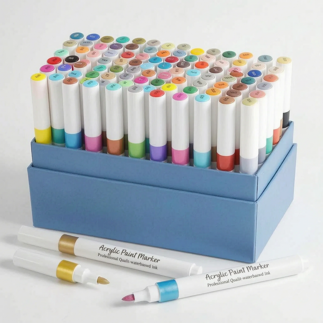 Wasserbasierte Acrylmarker Mit Weicher Spitze - Tintaro