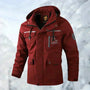 Water-Resistant Men's Jacket With Detachable Hood - Isaac