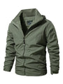 Water-Resistant Outdoor Jacket With Detachable Hood - Shane