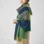 Weicher Kaschmirschal Mit Rautenmuster - AutumnCloak