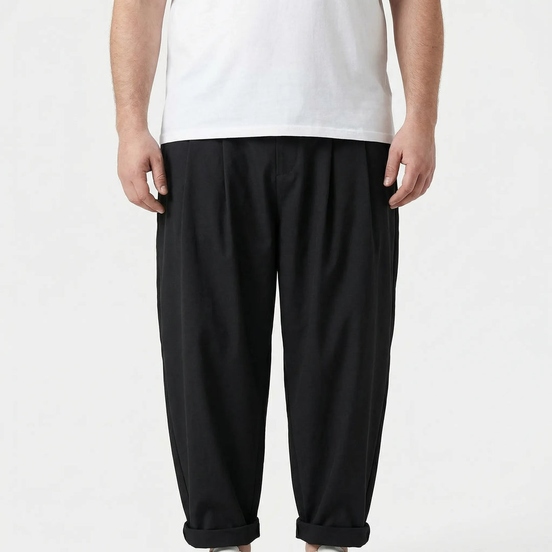 Weit Geschnittene Streetwear-Hose Für Große Größen - Michael
