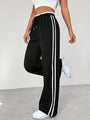 Weite Bein Sporthose - Cara