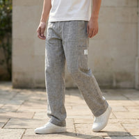 Weite Stoffhose Mit Geradem Bein -  Neal