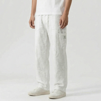 Weite Stoffhose Mit Geradem Bein -  Neal