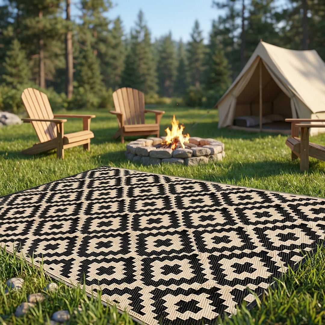 Wendbarer Outdoor-Teppich - BohoLaya
