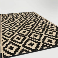 Wende-Teppich Mit Geometrischem Muster - GeoLooma