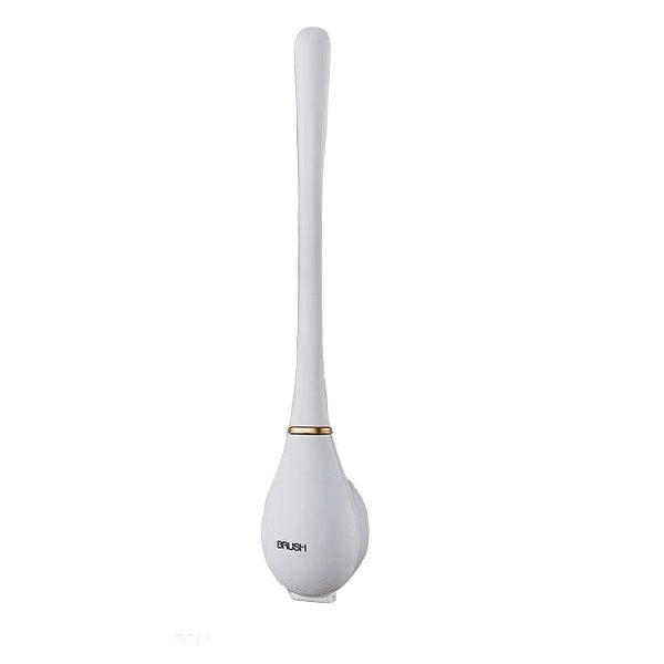 Silikon-Toilettenbürste mit Wandhalterung & Tropffang – Clevora