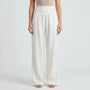 Wide-Leg High-Waist Summer Trousers - Sylvia