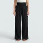 Wide-Leg High-Waist Summer Trousers - Sylvia