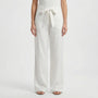 Wide-Leg Tie-Waist Women's Trousers - Laverne