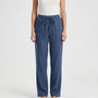 Wide-Leg Tie-Waist Women's Trousers - Laverne