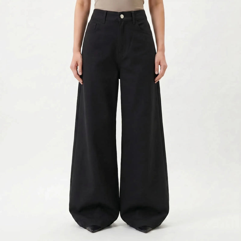 Wide Leg Jeans Damen High Waist -  Jeannie