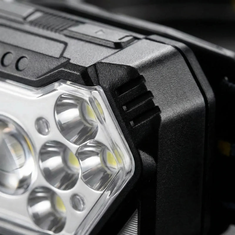 Wiederaufladbare 9-LED-Stirnlampe -  Luxbeam