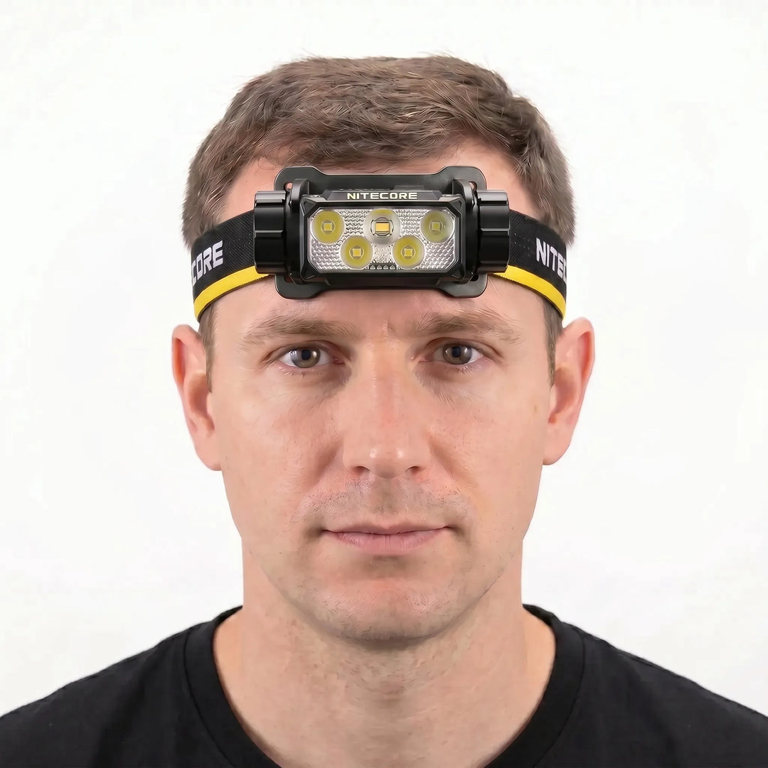 Wiederaufladbare LED-Stirnlampe Mit USB-C -  Trekbeam
